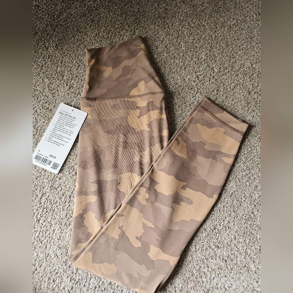 Lululemon Camo Align High Rise Pant 25"